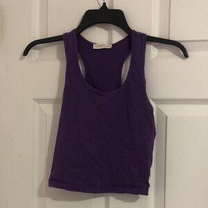HATOPANTS Purple Racerback Tank Top